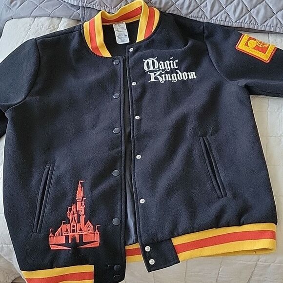 Mickey Mouse and Friends Magic Kingdom Varsity Jacket for Adults - Picture 3 of 10